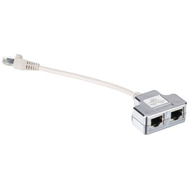Digitus Adapter, Rj45 Cable Category 5 RJ45 Male to 2x RJ45 Female 19 cm