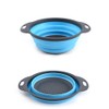 BILIEASY Set of 2 Collapsible Kitchen Colander/Strainer Colander Set, Environmentally