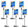 AceShow Sign Holder - 8.5 x 11 Inch Standing Floor