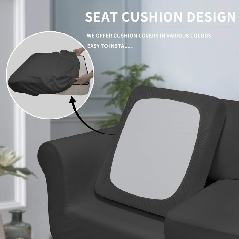 Easy-Going 4 Pieces Stretch Soft Couch Cover for Dogs -