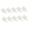 SAFIGLE 100PCS Eyelash Glue Bottle Caps Lash Bottle Plugs for