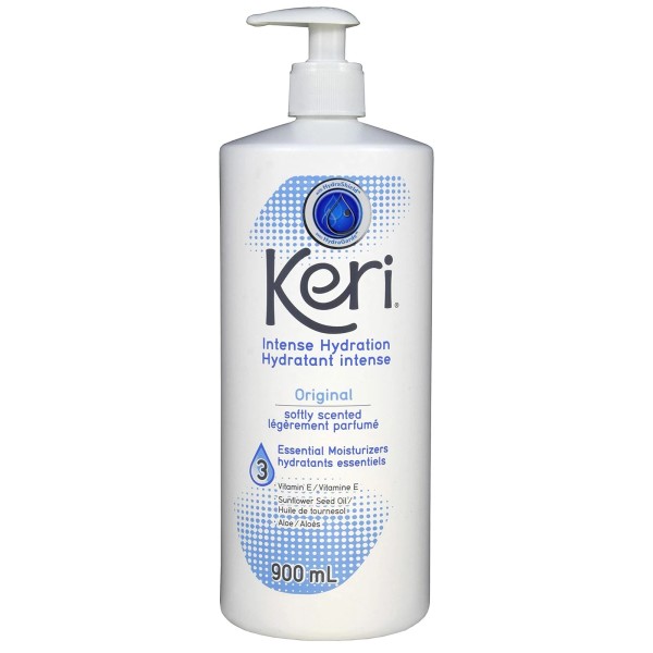 Keri Original Softly Scented Lotion, 900 Milliliters