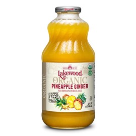 Lakewood Organic Pineapple Ginger Juice, 32 FZ