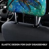 DSSWTP Butterflies and Dragonflies Universal Car Headrest Cover Soft Car