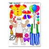 Graphics and More 'Happy Clown Dress-Up' Funny MAG-NEATO'S Novelty Gift