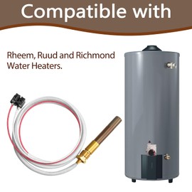 Thermopile Senor Parts Compatible for Rheem, Ruud and Richmond Water Heaters (Over 750mV)