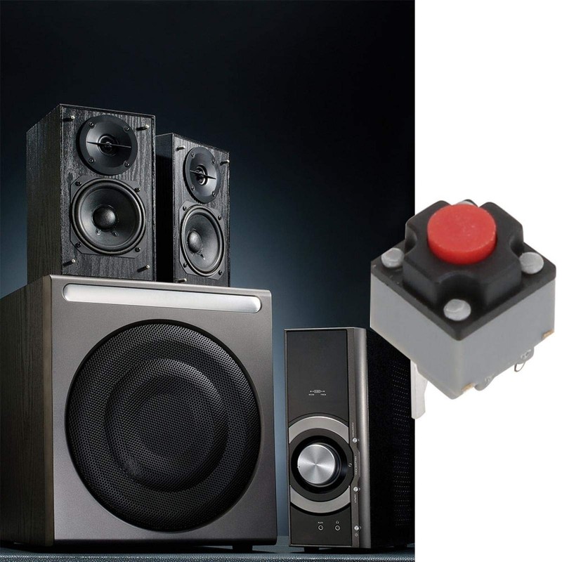 Touchable Pressure Switch 20pcs 6x6x7.3mm Waterproof Micro Clock Switch with