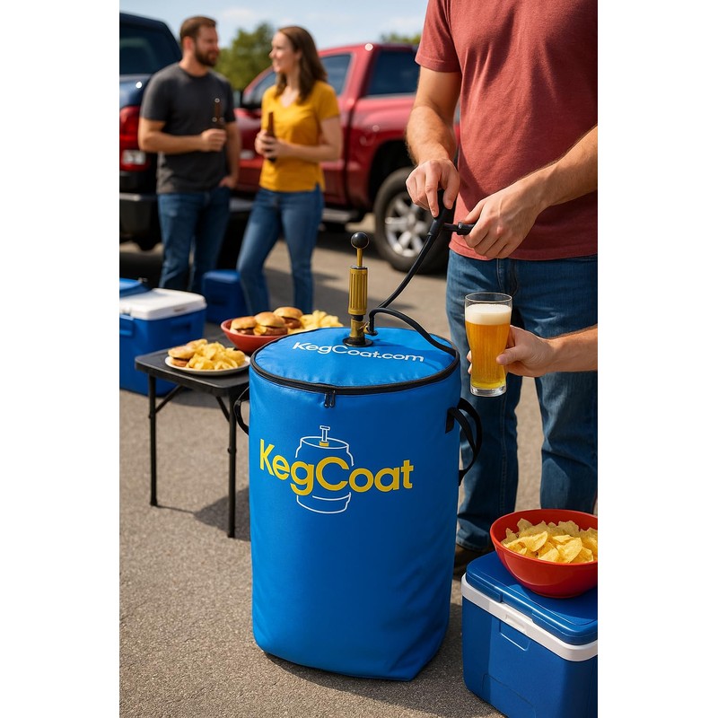 Kegcoat Beer Keg Insulator Jacket