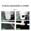 Cinta Impermeable Flex Tape 4" x 5' Goma Flexible Gris