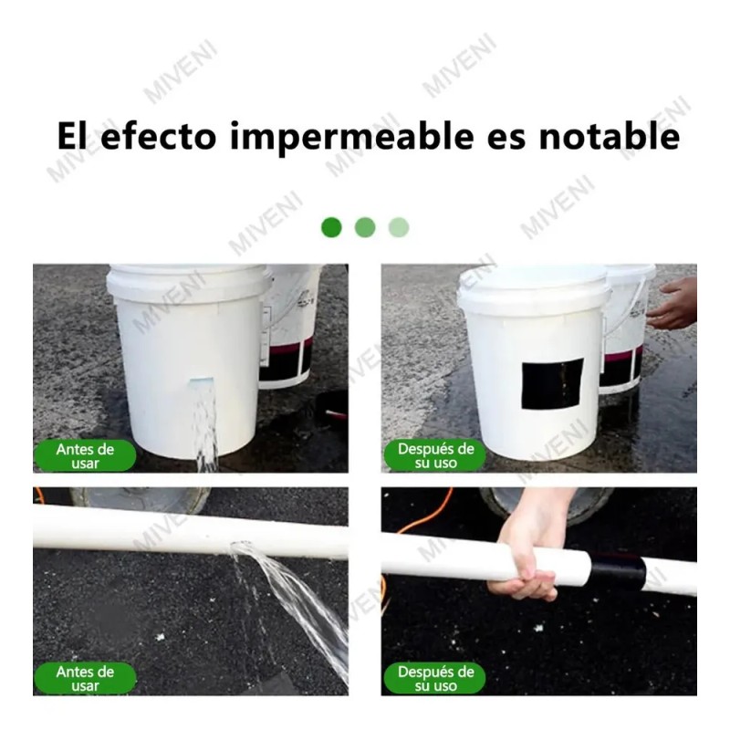 Cinta Impermeable Flex Tape 4" x 5' Goma Flexible Gris