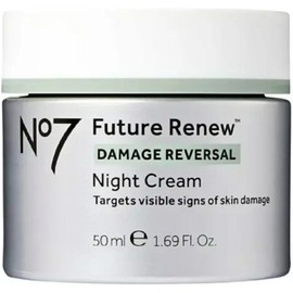 PURRFECT NO7 FUTURE RENEW NIGHT CREAM DAMAGE REVERSAL 50ml (Pack of 1) PURRFECT Future Renew™ Damage Reversal Night Cream 50ml For Dry Skin And Uneven Skin Tone PURRFECT BUNDLE