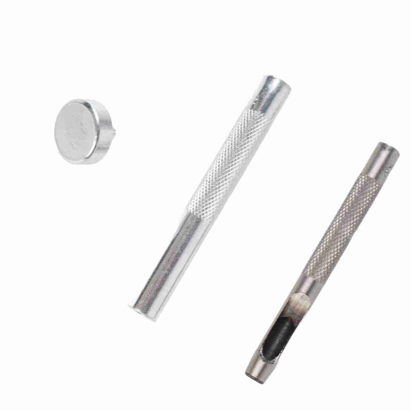100 Sets Grommet Kit with Eyelets Washers 0.236 Inch 3PCS