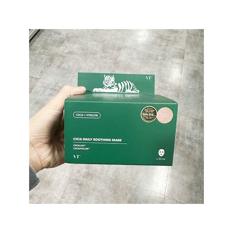 VT Cica Daily Soothing Mask / 브이티 시카 데일리 수딩