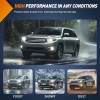 Nilight Fog Lights Assembly Compatible with 2008-2011 Toyota Highlander