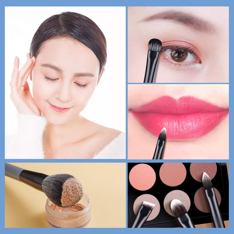 Makeup Brushes - Set of 15 Essential Professional Cosmetic Brushes