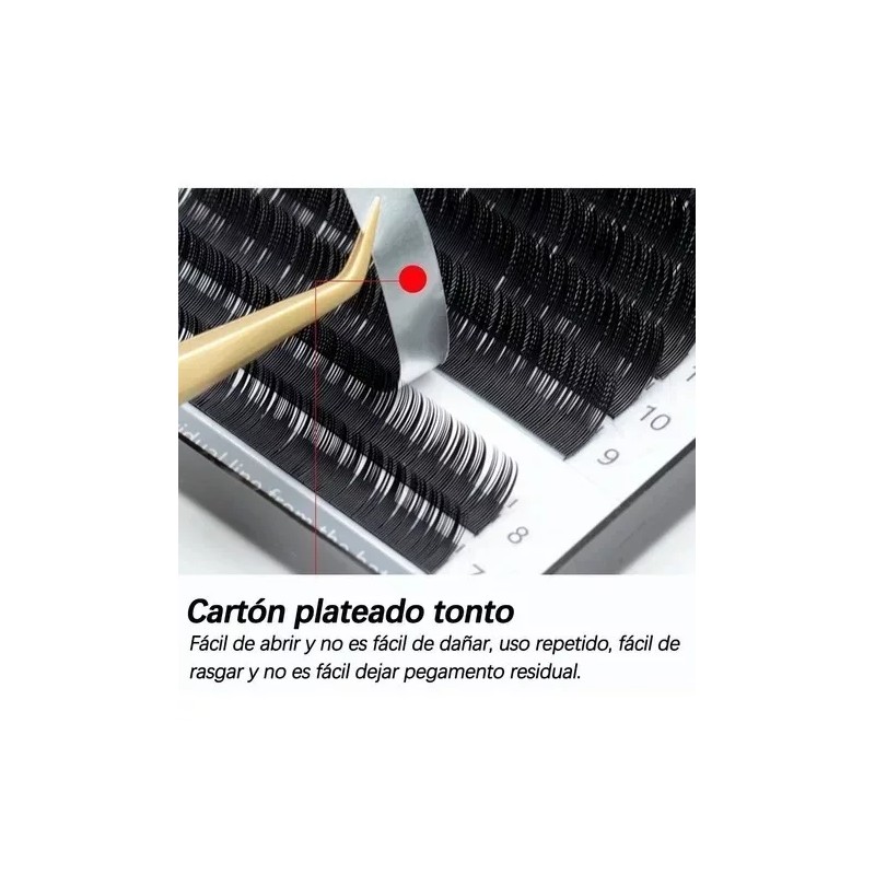 Nagaraku Blister Nagaraku Mixto Extensiones De Pestañas 0.15mm D Mix