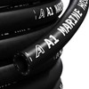 19mm ID Black 500mm Rubber Marine Fuel & Oil Hose