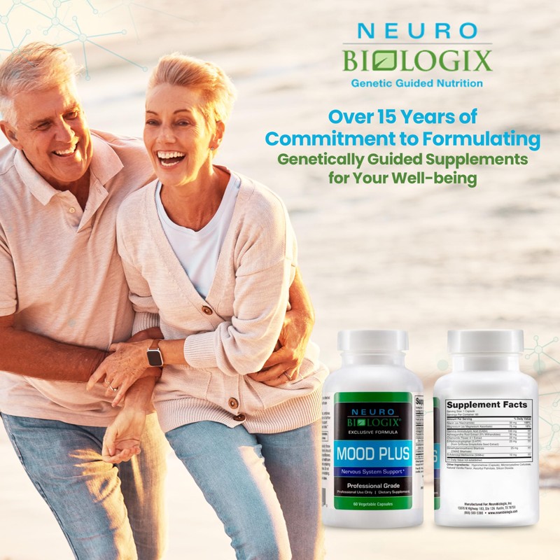 Neuro biologix Mood Plus Complete Mood Support Supplement - Calming