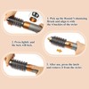 Large Round Volumizing Brush for Airwrap Attachments,Bigger Oval Round Brush