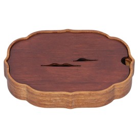 Tea Tray Box Chinese Kungfu Tea Serving Tray Portable Travel Teapot Teacups Tea Mat with Water Storage