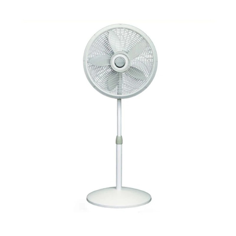 Lasko Blue Plug Oscillating Pedestal Fan 54 1/2In H X
