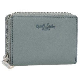 Gusti Abel Unisex Credit Card Wallet, Small Leather Credit Card Holder 2a118-33-5, grey