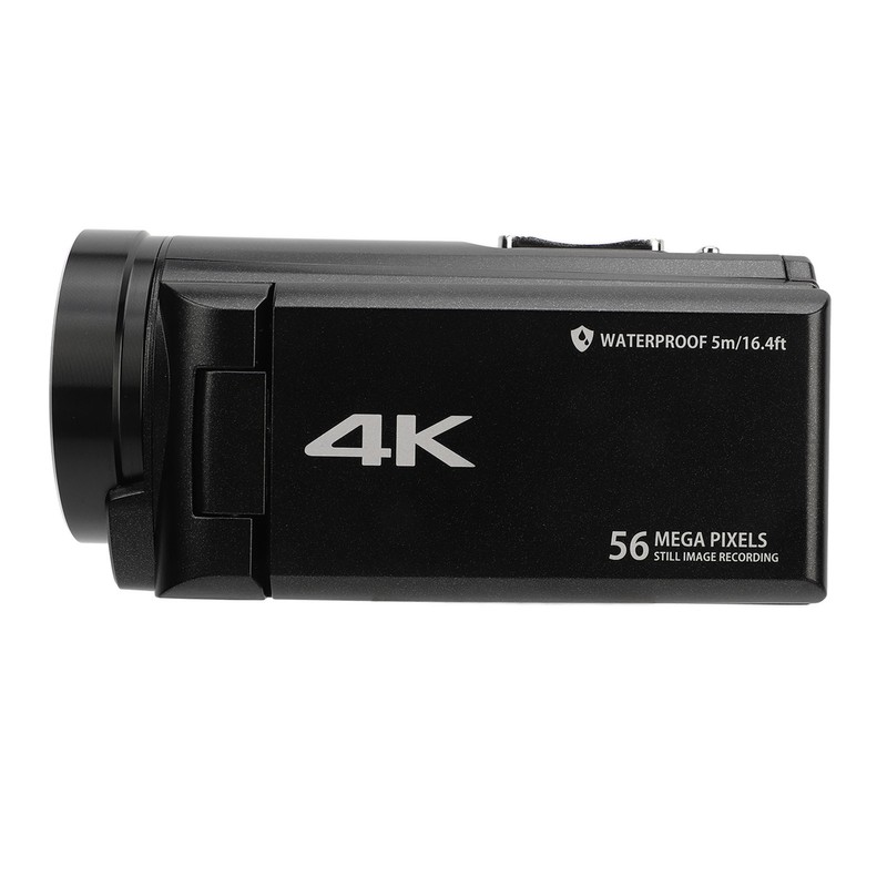 4K Video Camera Camcorder Intelligent Anti Shaking 56MP Vlogging Camera