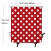 Ulticool Shower Curtain - Polka Dot Dots - 180 x
