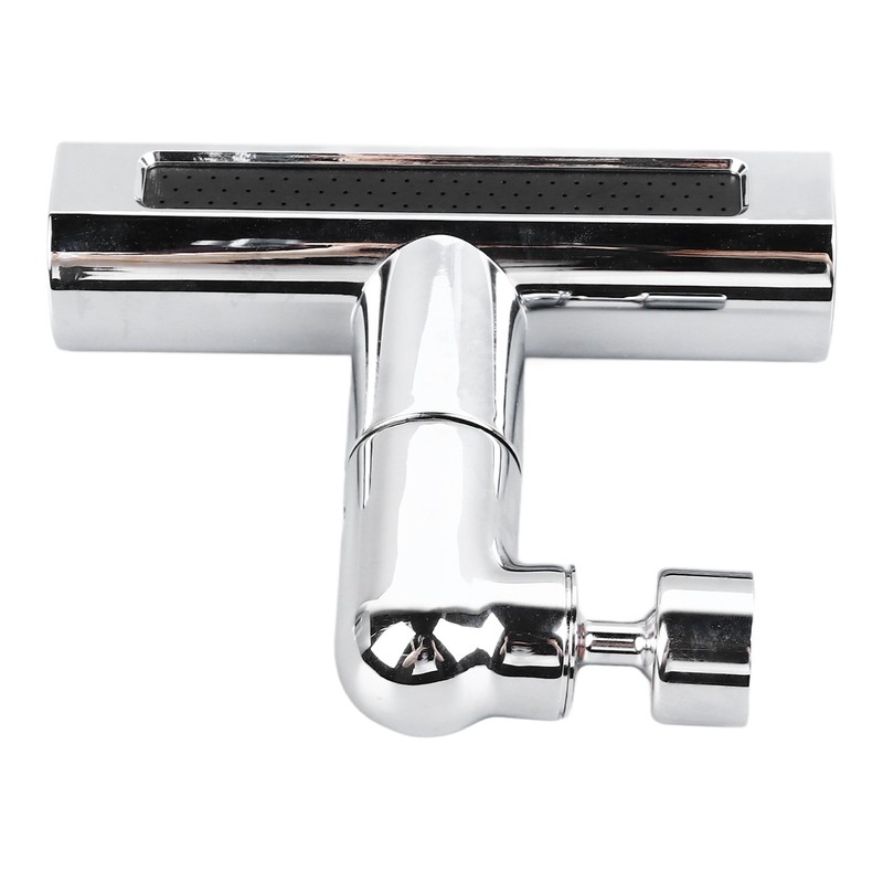 Waterfall Universal Faucet Extender Copper and ABS Anti Splashing Bathroom
