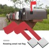 VGOL Rotating Mailbox Flags Replacement Flags Set for Brick Metal