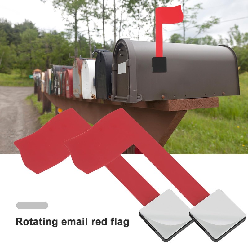 VGOL Rotating Mailbox Flags Replacement Flags Set for Brick Metal
