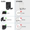 Diesisa Razor Holder for Shower + Adhesive Wall Hooks, Premium