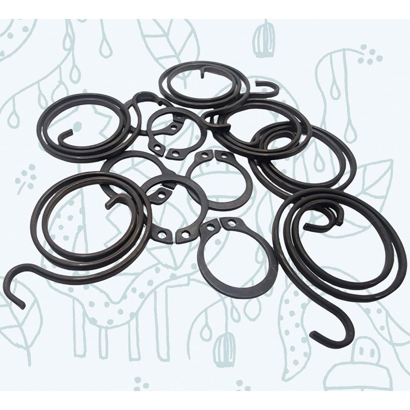 Universal Hardware Door Handle Spring Replacement Repair Kit 6 x