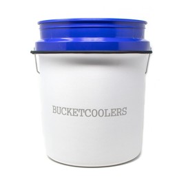 Bucket Cooler - 7mm Neoprene Sleeve for 5 Gallon Bucket (White)