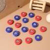 Abaodam Mini Shuffleboard Replacement Pucks ShuffleBoard Rollers Set Desktop Sliding