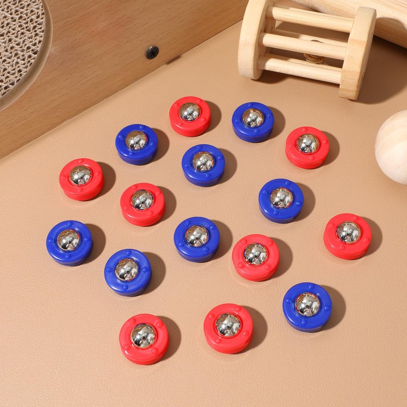 Abaodam Mini Shuffleboard Replacement Pucks ShuffleBoard Rollers Set Desktop Sliding