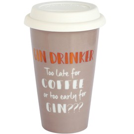 Arora Ultimate Gift For Girls 8701 Gin-Trinker Keramik Reisebecher, Edelstahl