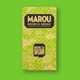 Marou Origin Ben Tre 78% Cacao Dark Chocolate 3-Pack | Vietnam Single Origin, Dairy Free, Gluten Free, Soy Free | 3 x 80g Bar