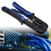 Network Cable Crimp Pliers RJ11/45 Ratchet Wire Crimping Tool RJ
