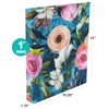 4 Pack Decorative Binder, 1 Subject (Floral Set)