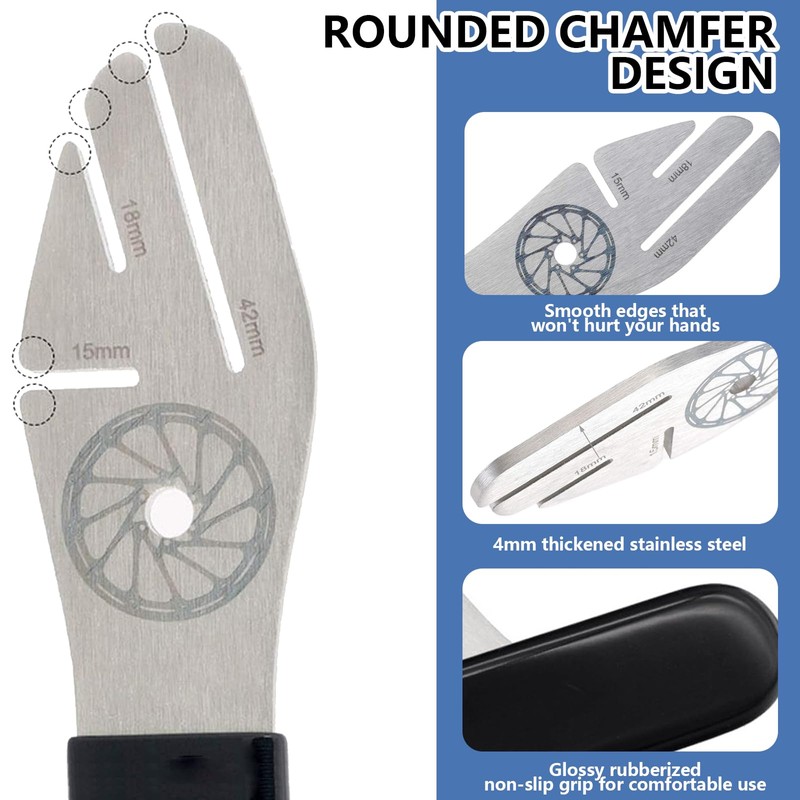 Bicycle Disc Brake Straightening Tool, Bicycle Brake Disc Adjuster, Disc