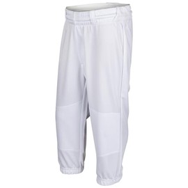 CHAMPRO Boys' Cycle Pull Up Baseball Pants with Belt Loops, White