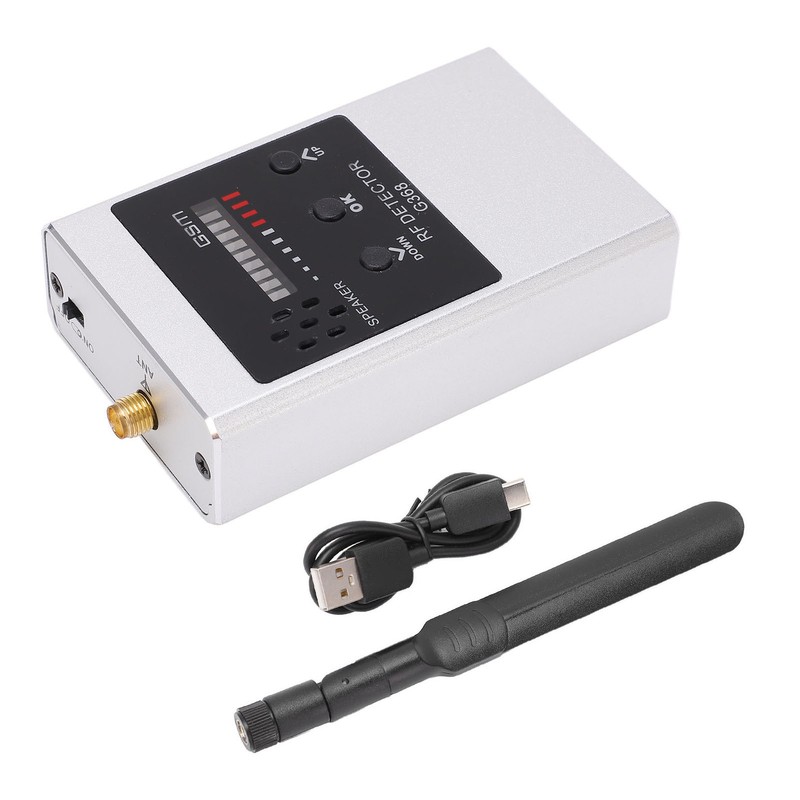Camera Detector 300MHz To 2700MHz Sound Vibration LED Indicator RF