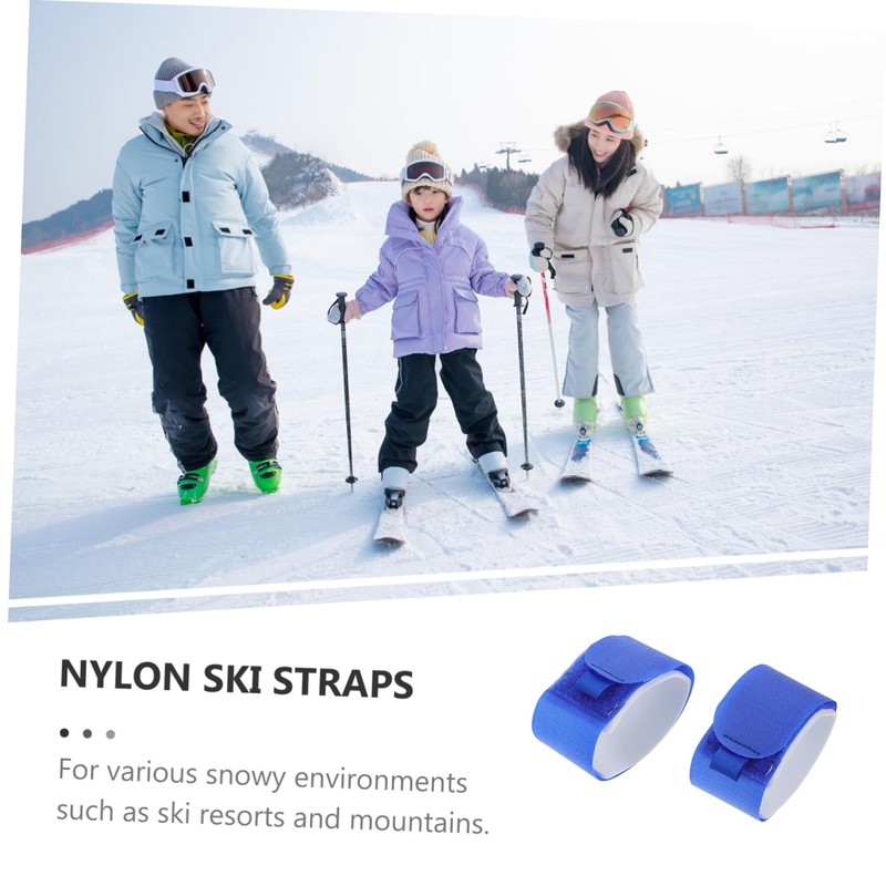 Sosoport Adjustable Snowboard Shoulder Strap Pack Ski Holder Straps Ski