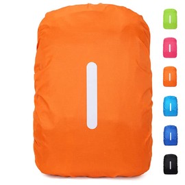 1 Pack Reflective Backpack Rain Cover, Waterproof Rain Cover Backpack, Reflective Rain Cover Backpack Made of Polyester, Waterproof Backpack Cover for Outdoor, Hiking, Riding, Climbing