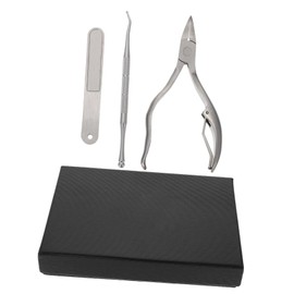 FOMIYES Practical Nail Care Tools Set 5pc Fingernail Clipper Cuticle Nipper Trimmer Perfect Present for Family