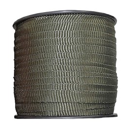 Habitech 250' Tree Tie Strap Staking and Guying Material - Made in USA - 1,800 Lbs Strength, Olive Green