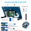 Hosyond 7 Inch Touchscreen IPS DSI Display Compatible with Raspberry