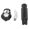 COB Small Flashlights 3 Light Modes Rechargeable Multifunctional Black Portable