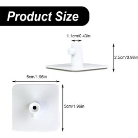 Flex Edge Beater Holders,Stand Mixer Accessory Holder,Stand Mixer Attachment Holders,Kitchen Aid Mixer Accessory Stand Mixer Attachment Holder,Mixer Accessories Plastic Holder,Stand Mixer Rack,2Pcs